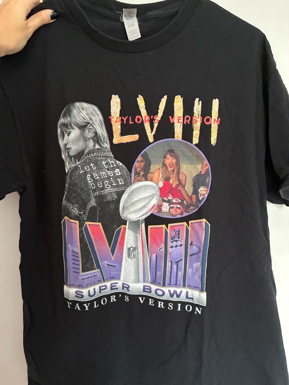 LIMITED EDITION Taylor Swift Super Bowl T-Shirt